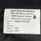 British Royal Navy Women's Black No. 2B Mess Dress Senior Rates Skirt - W41 L43