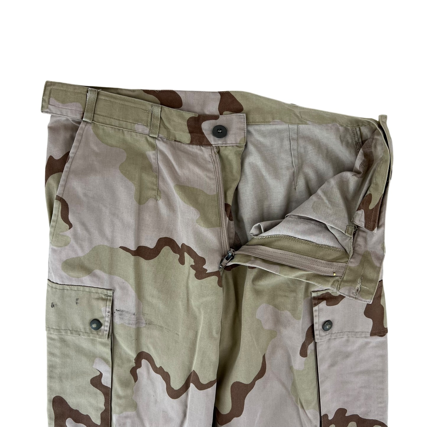 Dutch Army M93 Desert Tricolour Camouflage Combat Trousers - W33 L31