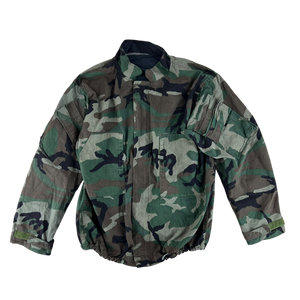 US Army M81 Camouflage Class I Chemical Protective Jacket - Large