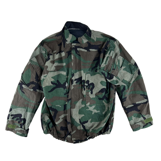US Army M81 Camouflage Class I Chemical Protective Jacket - Large