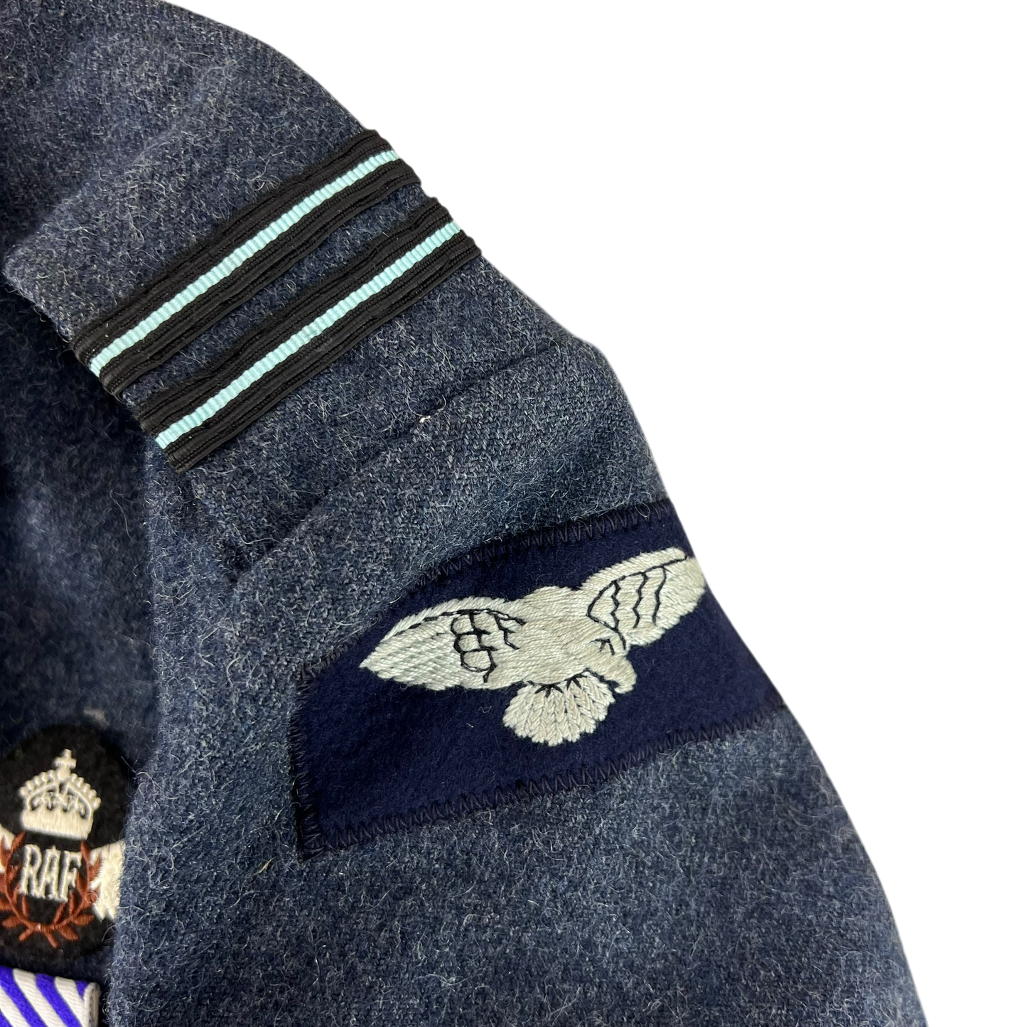 British RAF 60s Ike Battledress Jacket - Medium SIZE 7