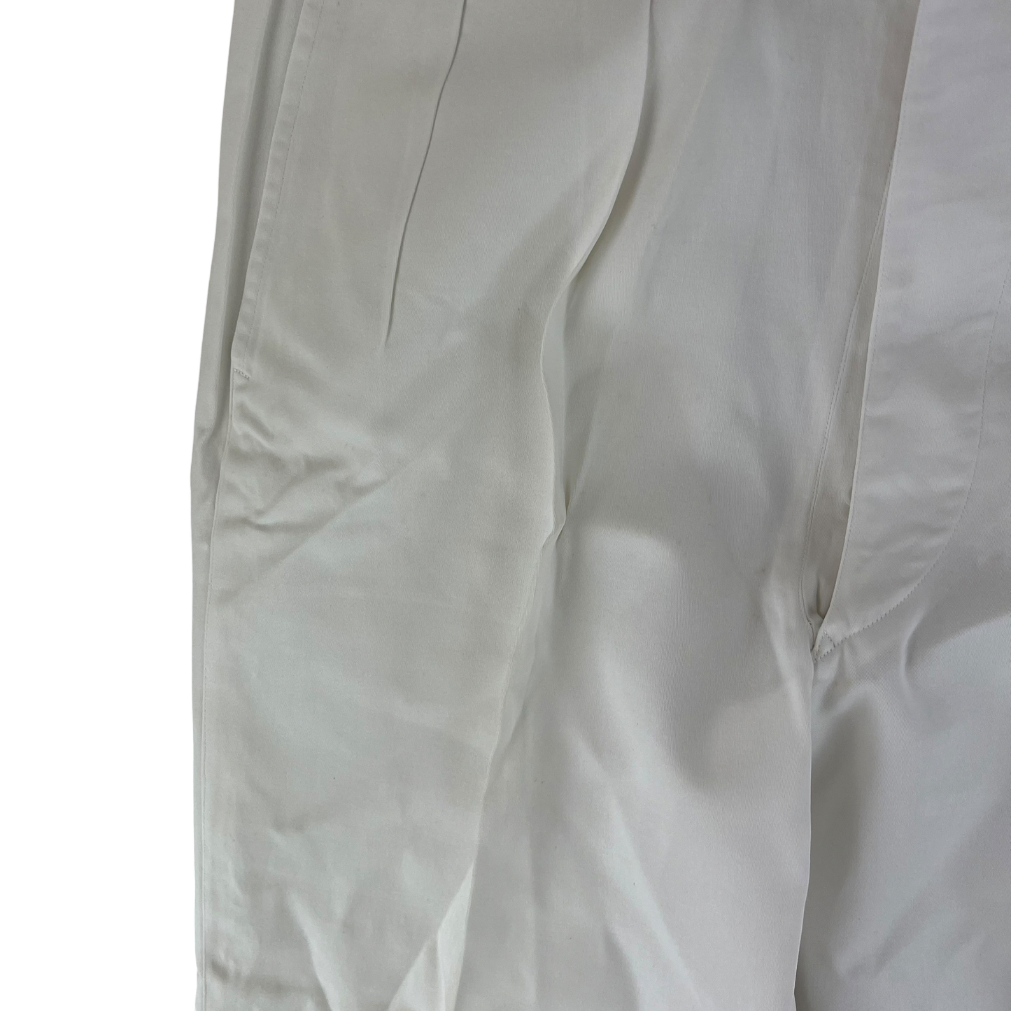 British Merchant Navy 50s Tropical White Trousers - W34 L29