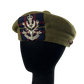 British Army Tam o Shanter w/ Badge - Queen's Own Highlanders - Small