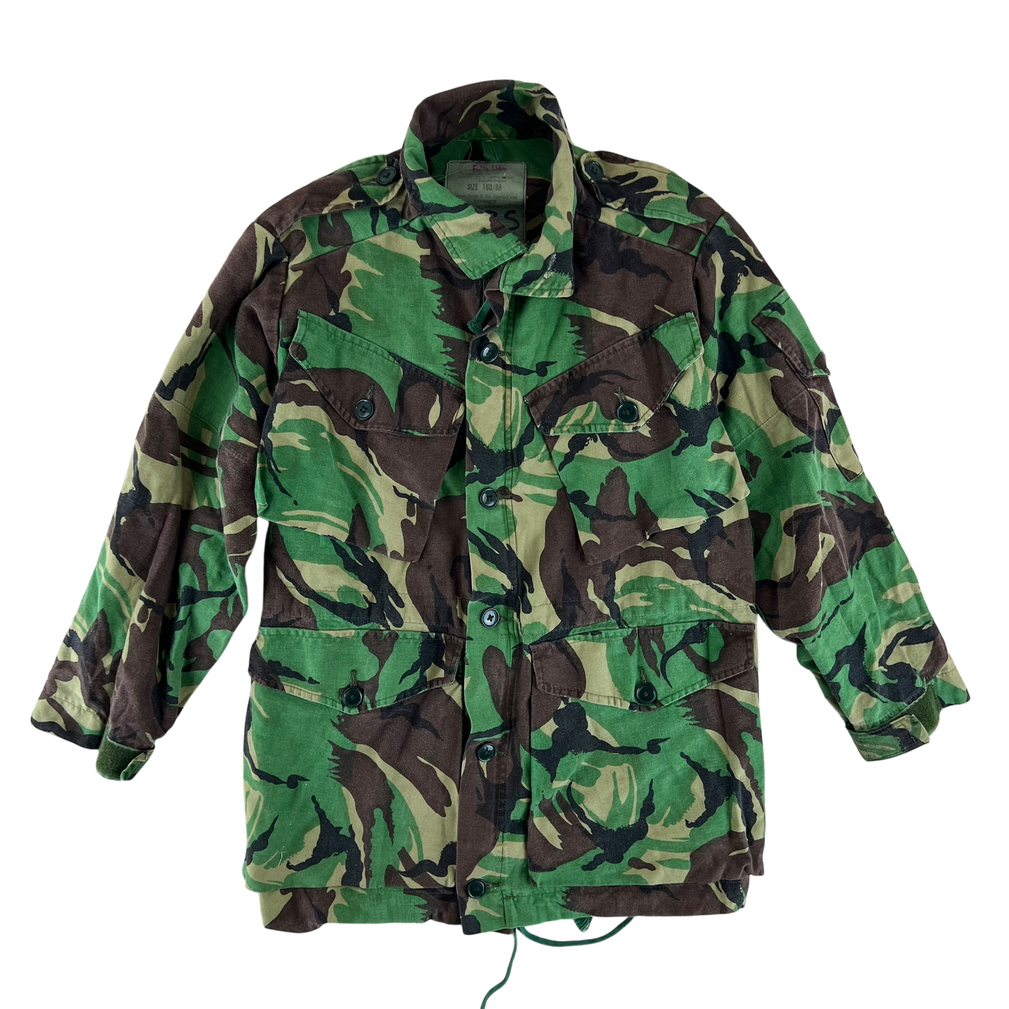 British Army 94 Pattern Woodland DPM Camo Combat Smock -