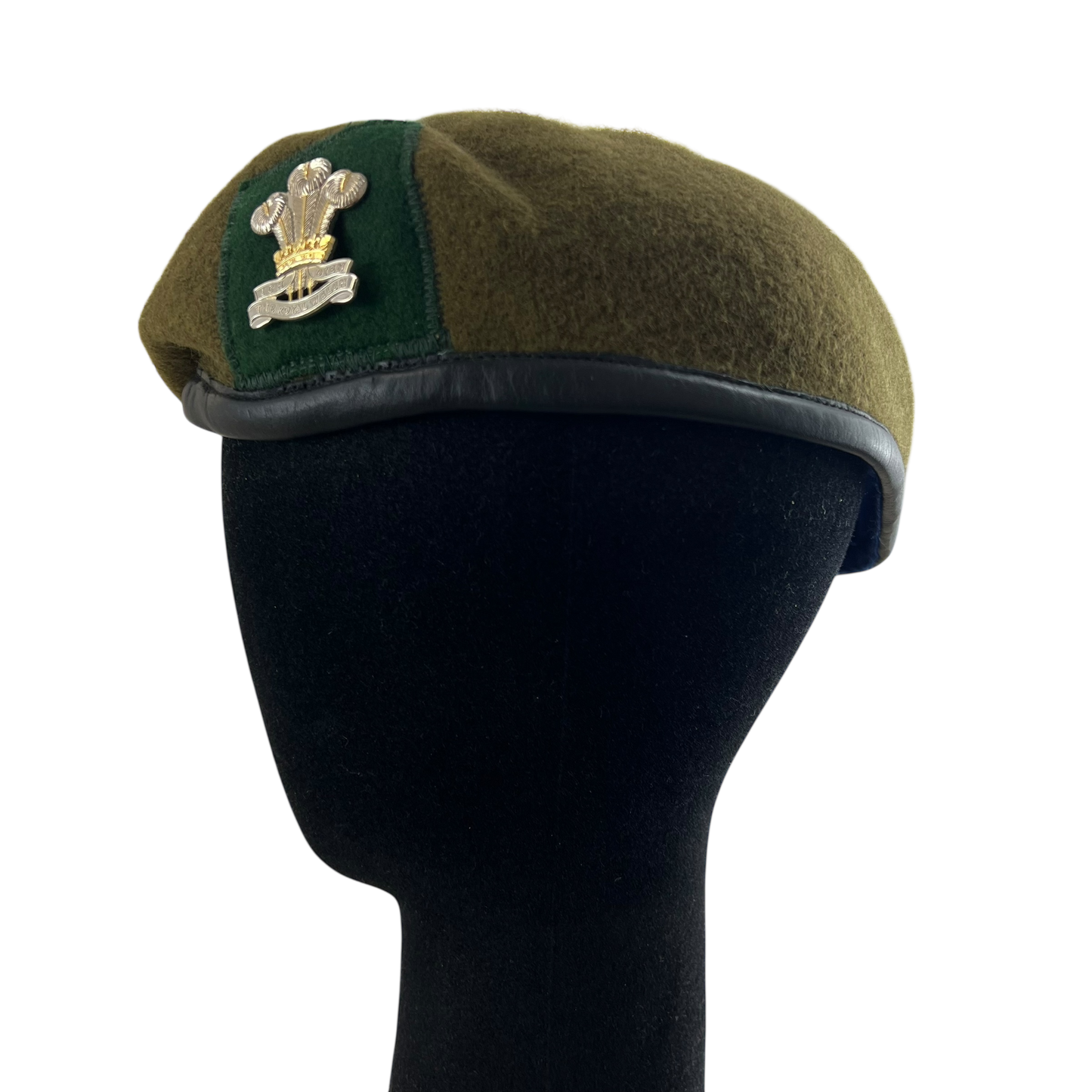 British Army Beret w/ Badge - Royal Welsh - Medium 57cm