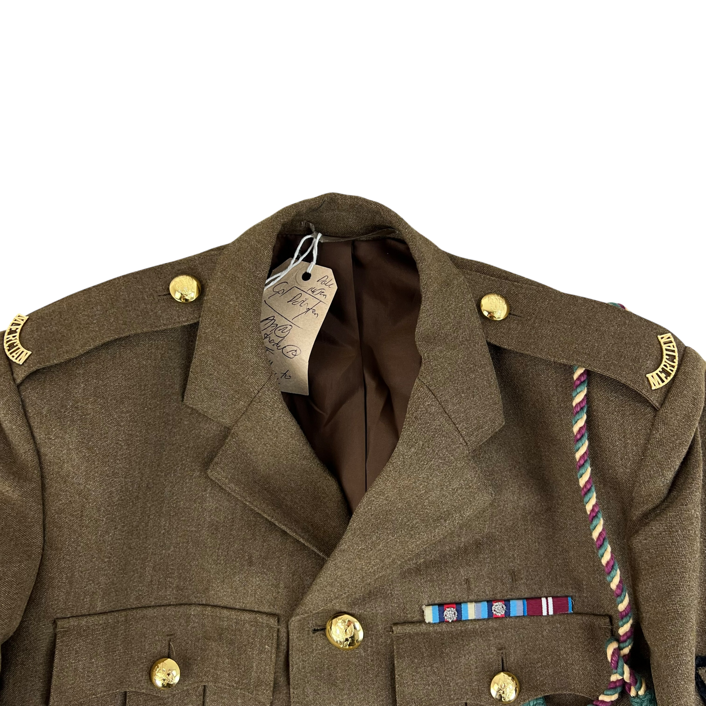 British Army No. 2 FAD Dress Jacket - Mercian Regiment - Medium 188/100