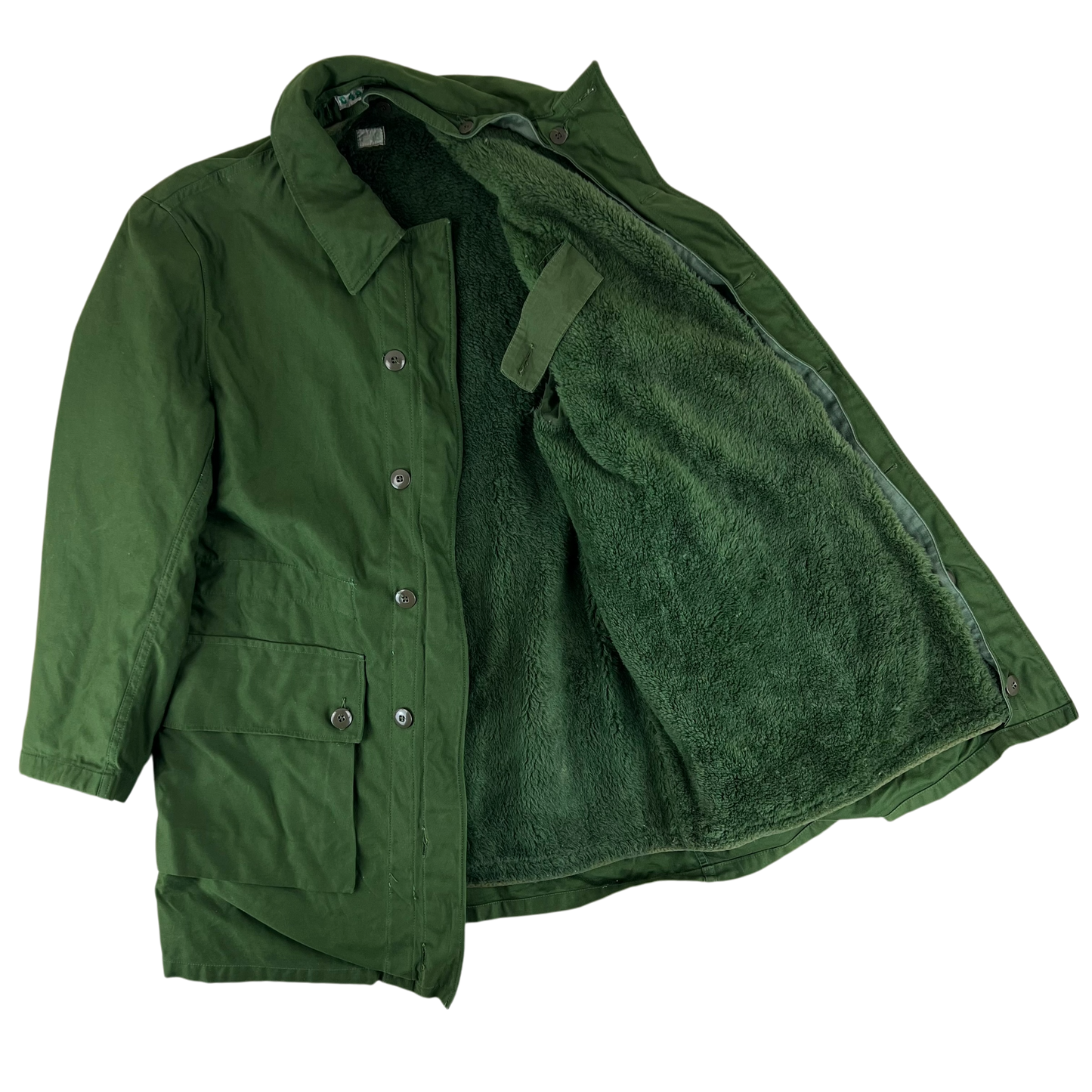 Swedish Army M59 Forest Green Parka w/ Thermal Liner - Medium