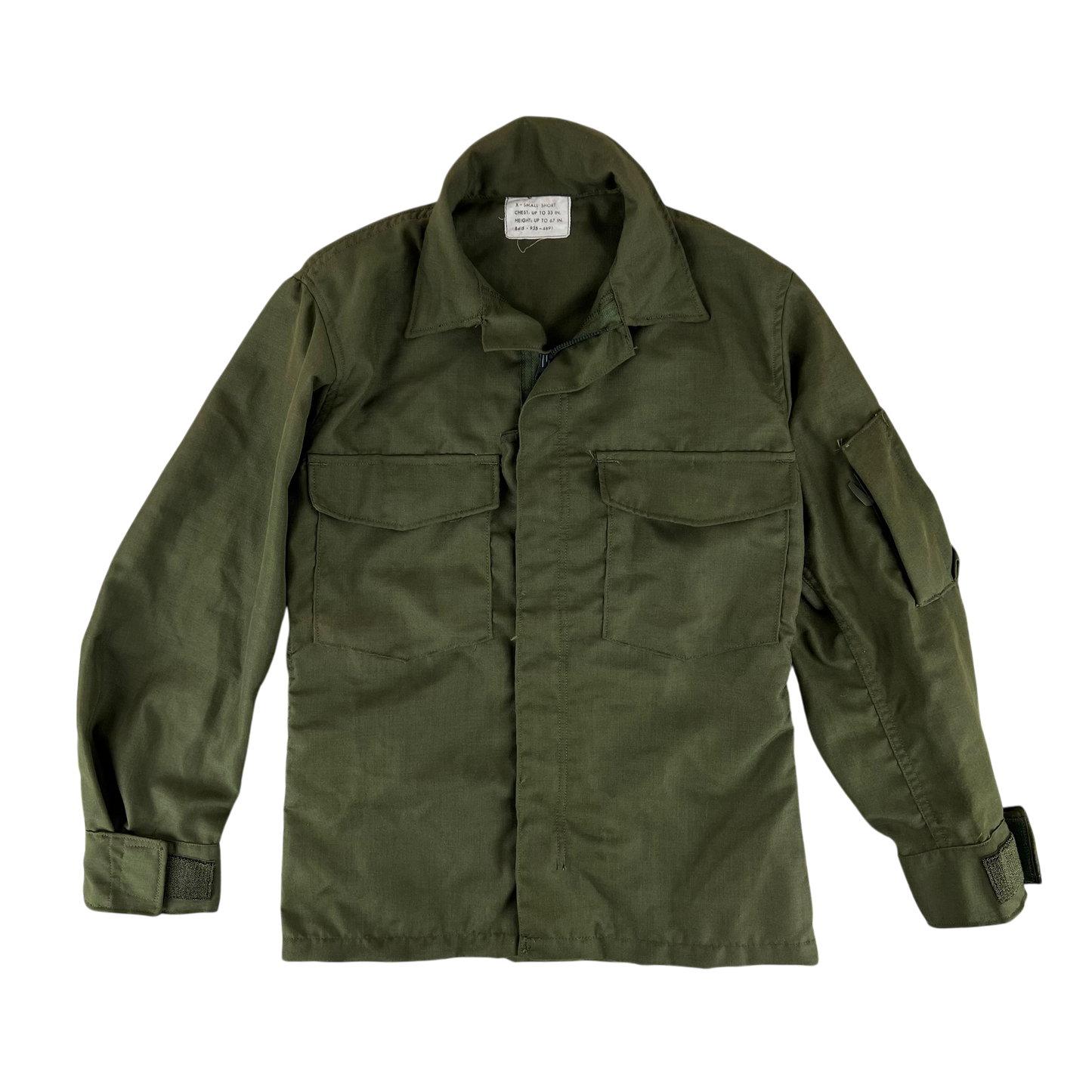 US Air Force 70's Green FR Hot Weather Flyer's Shirt - Small