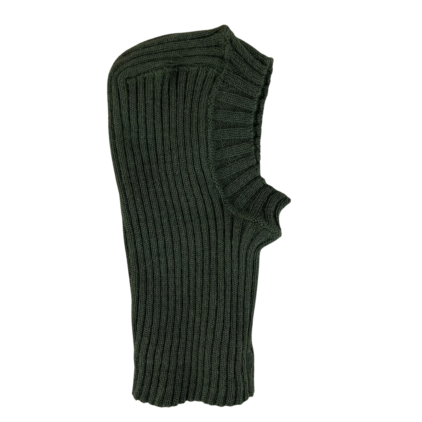 British Army Green Wool Balaclava - One Size