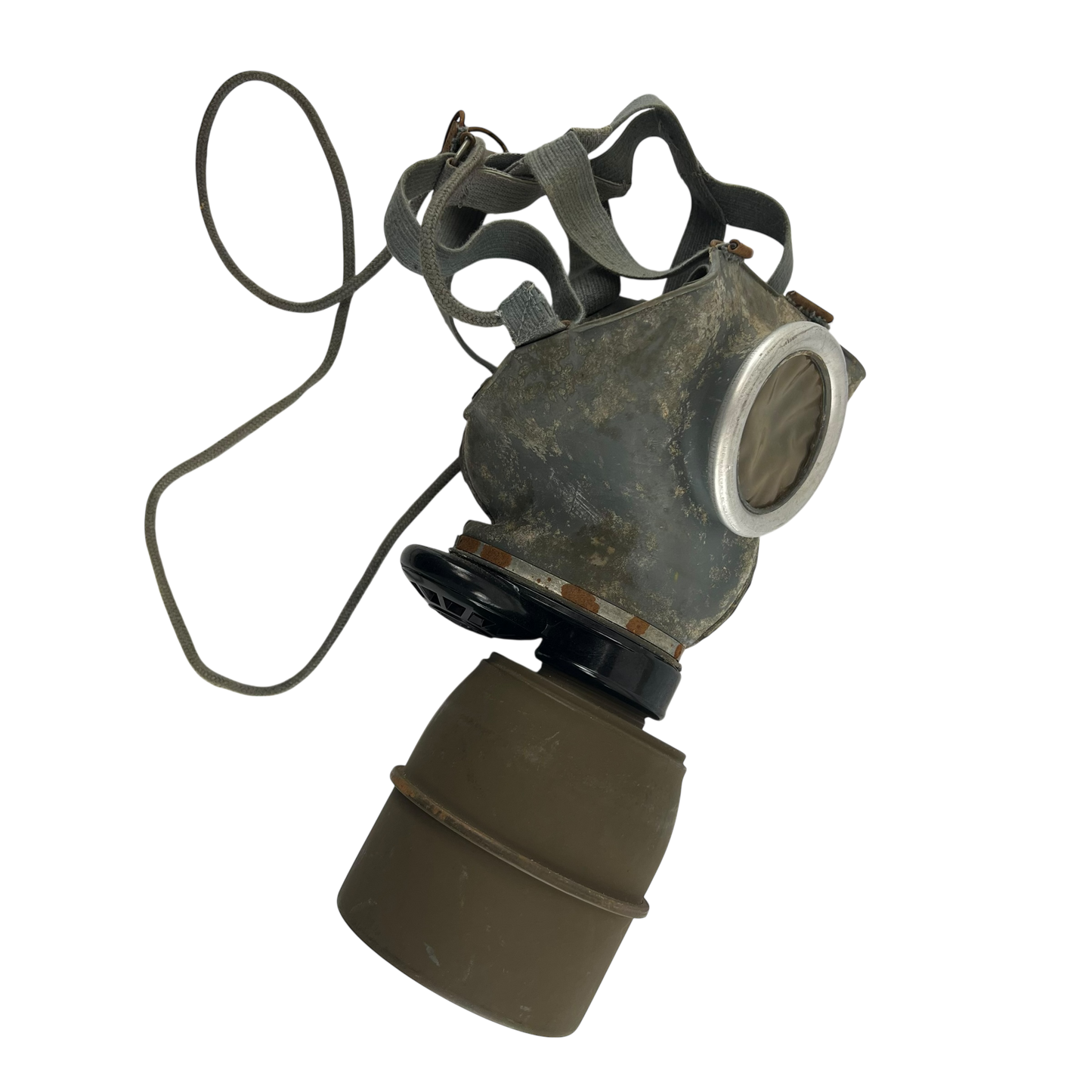 Belgian Army L-702 WW2 Gas Mask Complete Kit