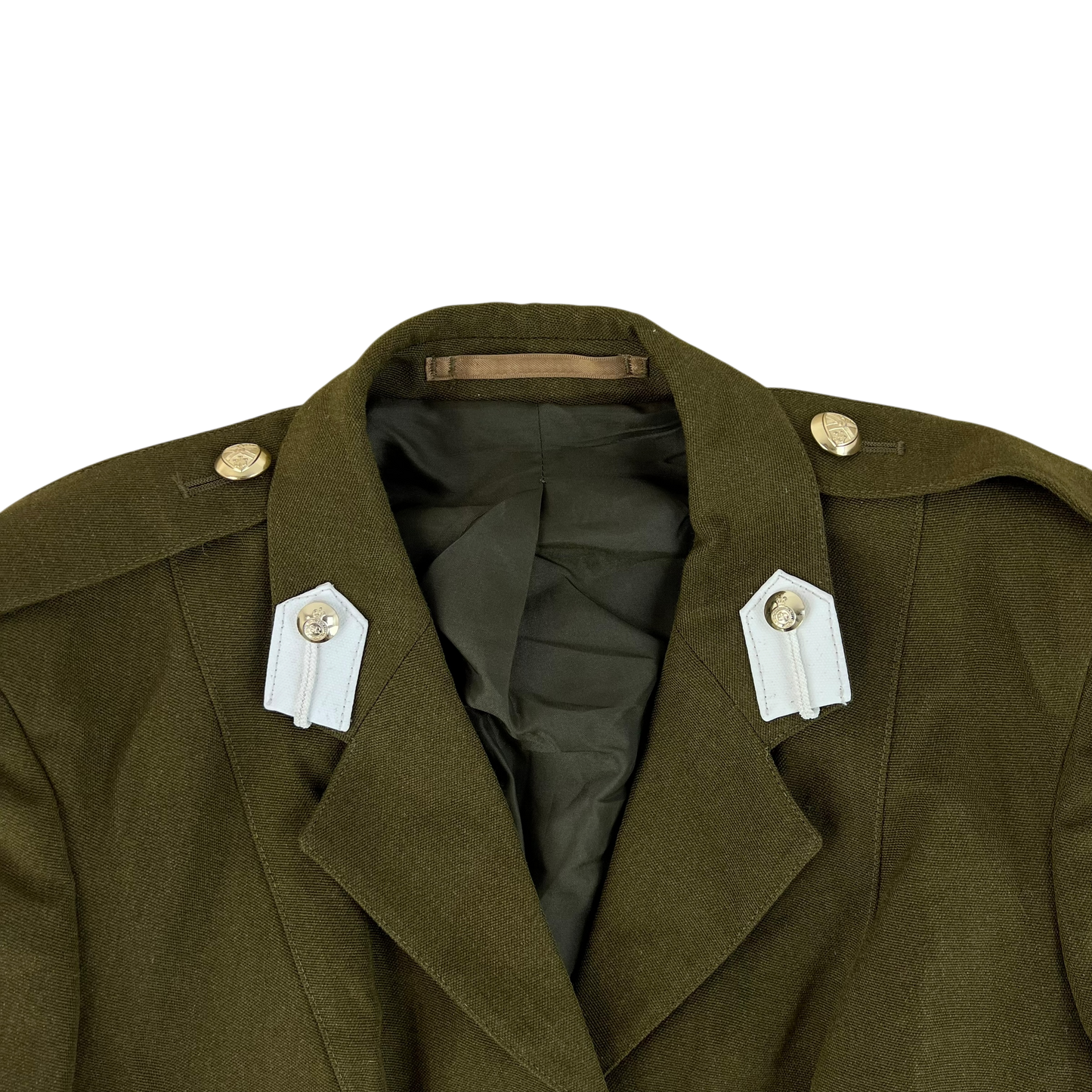 British Army Women's No. 2 Olive Green Dress Jacket - Edinburgh University Officer's Training Corps - Medium 178/100