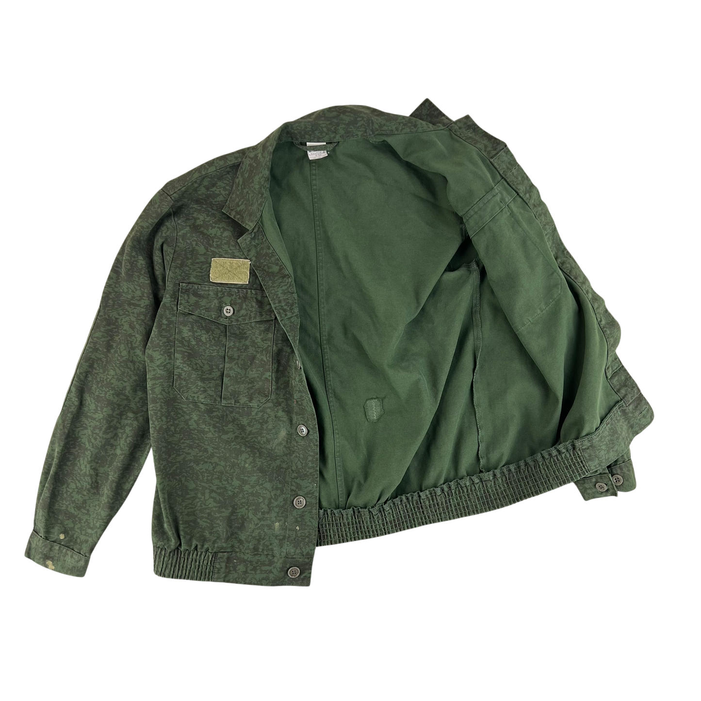 Czech Army Vz.92 Camouflage Work Uniform Jacket - Large