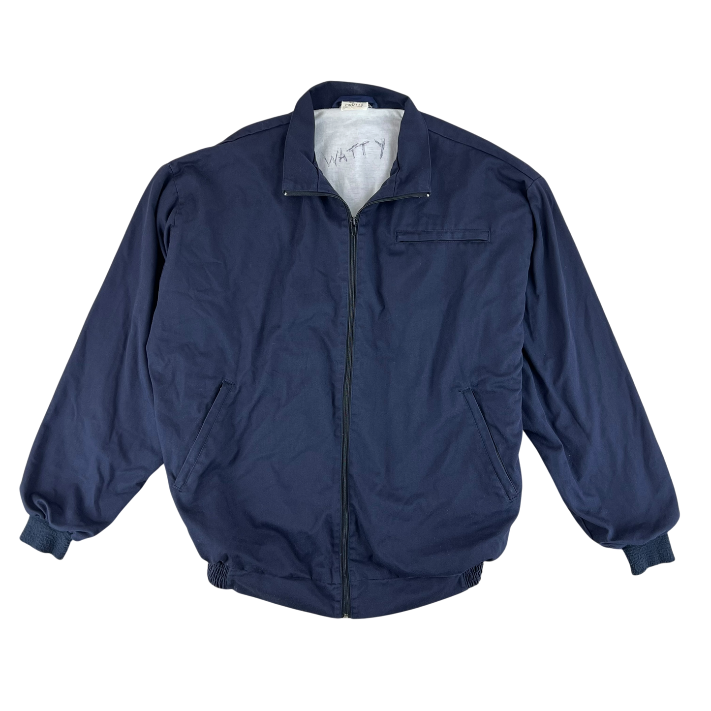 British Army / Tri-Services Navy Blue PTI Tracksuit Top Jacket - X Large 190/116