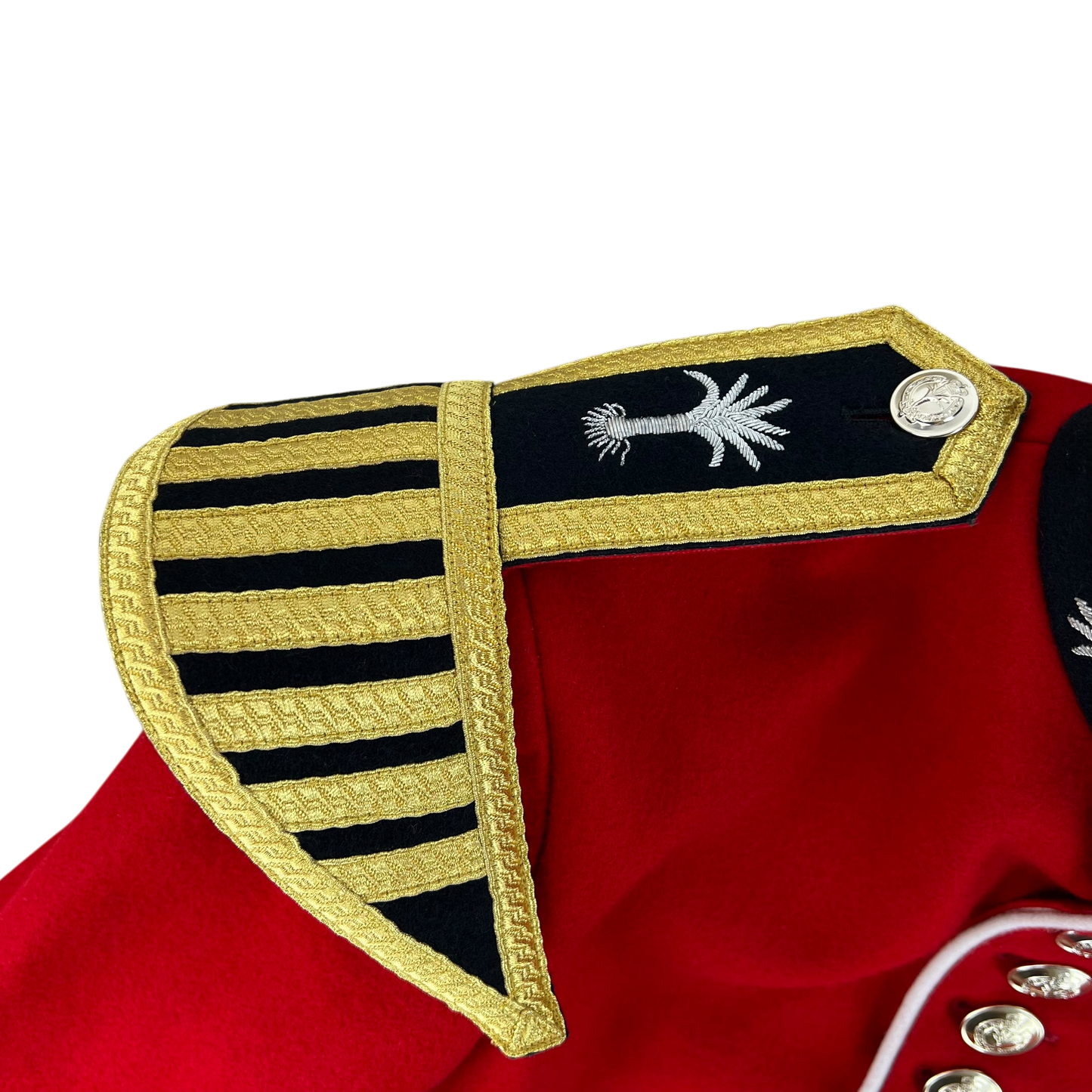 British Army CQMS & Sergeants Bandsman's Tunic Jacket w/ Wings - Welsh Guards - Medium