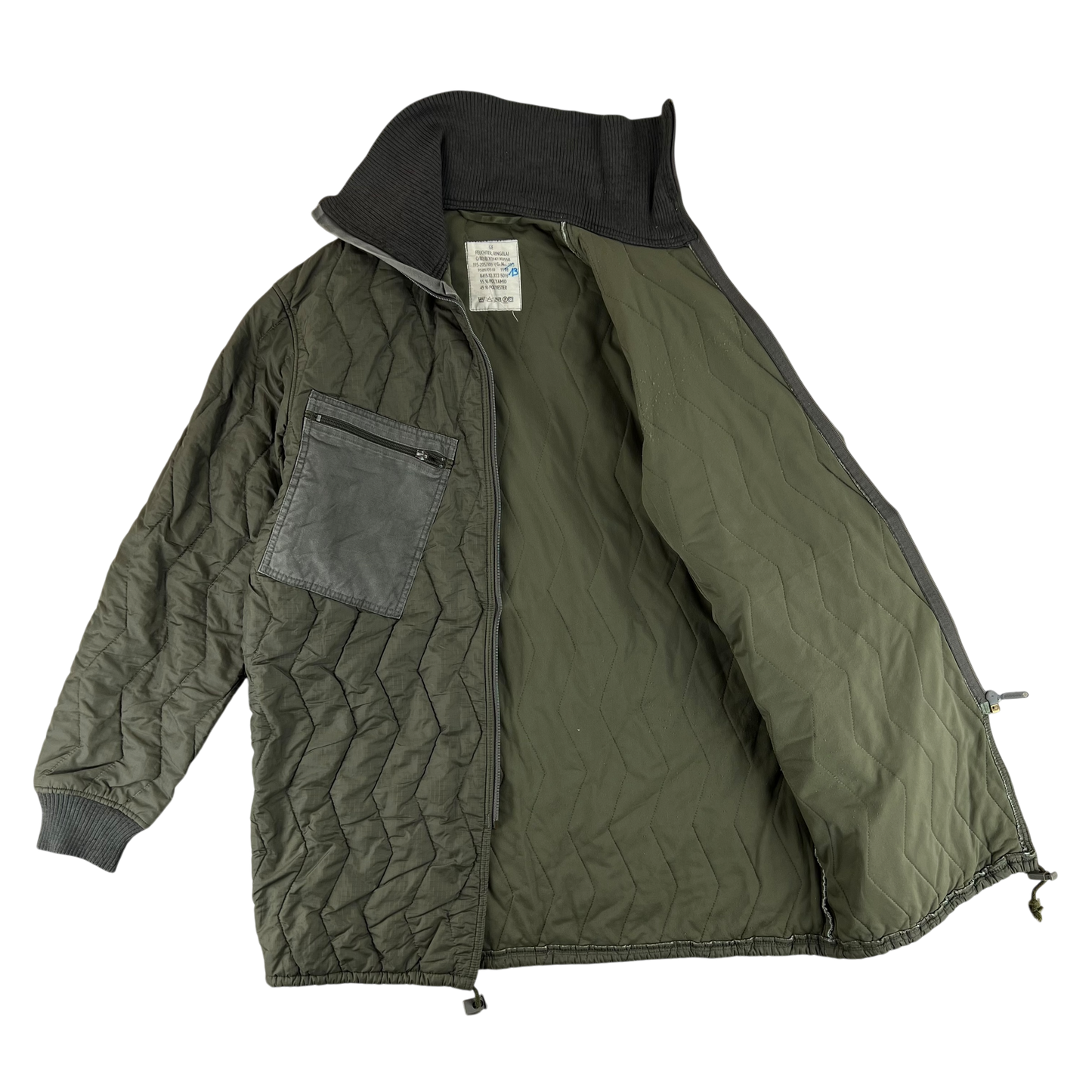 German Army Khaki Thermal Coat Liner - Large Gr18