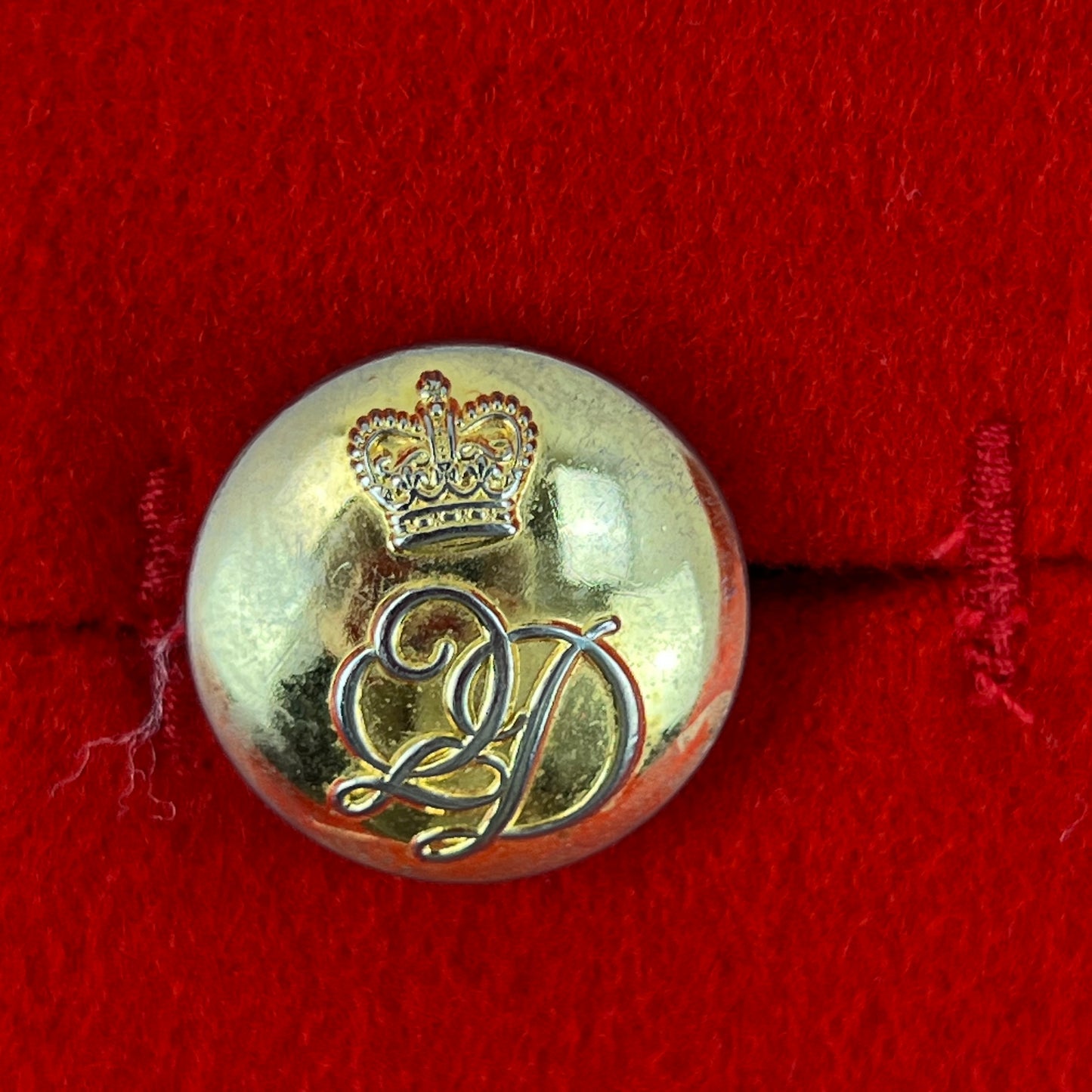 British Army Red Tunic Jacket - Queen's Division Minden Band - Large