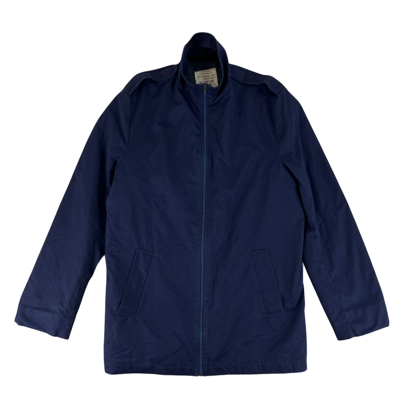 British Royal Navy 80s Windproof Jacket - Medium 190/100