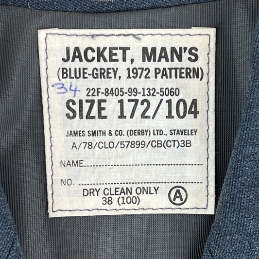 British Air Force RAF 72 Pattern GP Jacket - Large 172/104