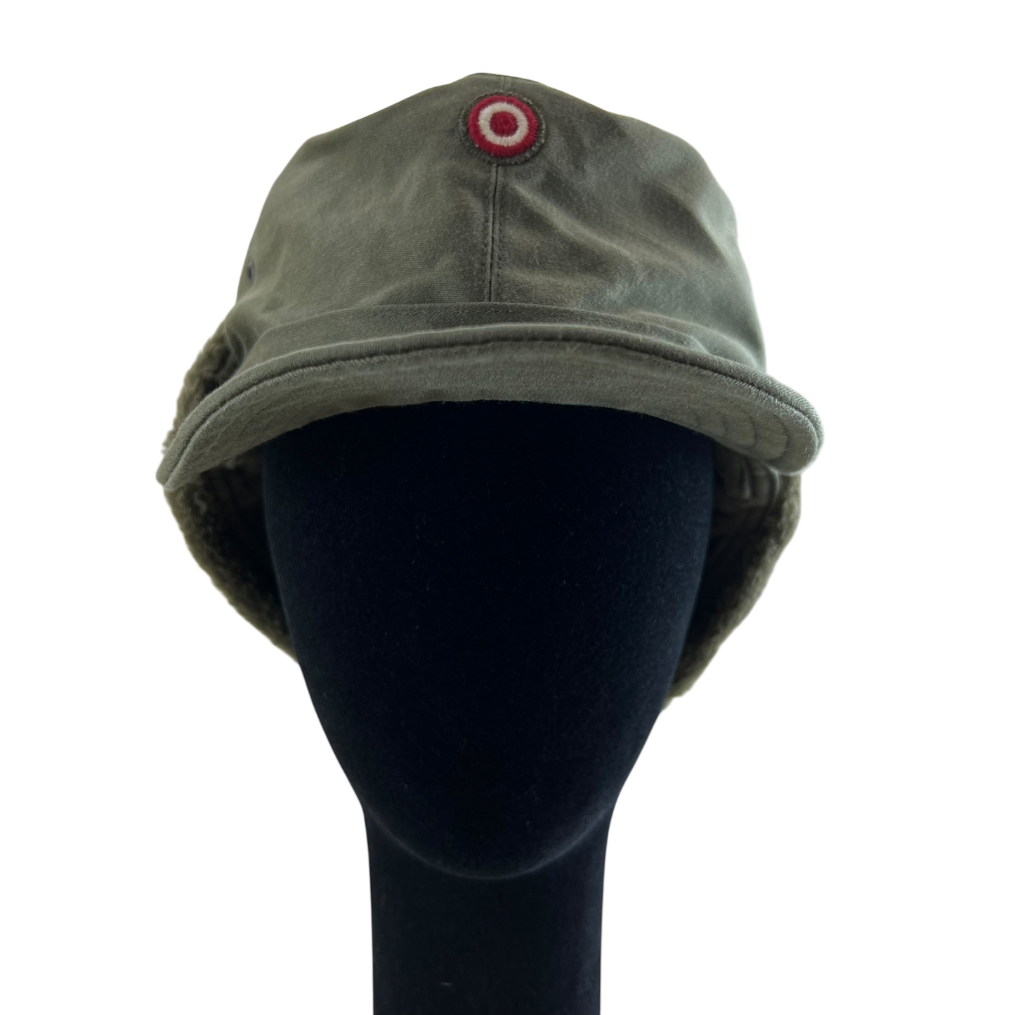 Austrian Army Olive Drab Cold Weather Trapper Cap - Medium 58cm