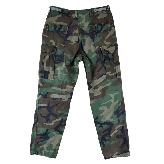 US Army M81 Woodland Camouflage Trousers - W35 L33
