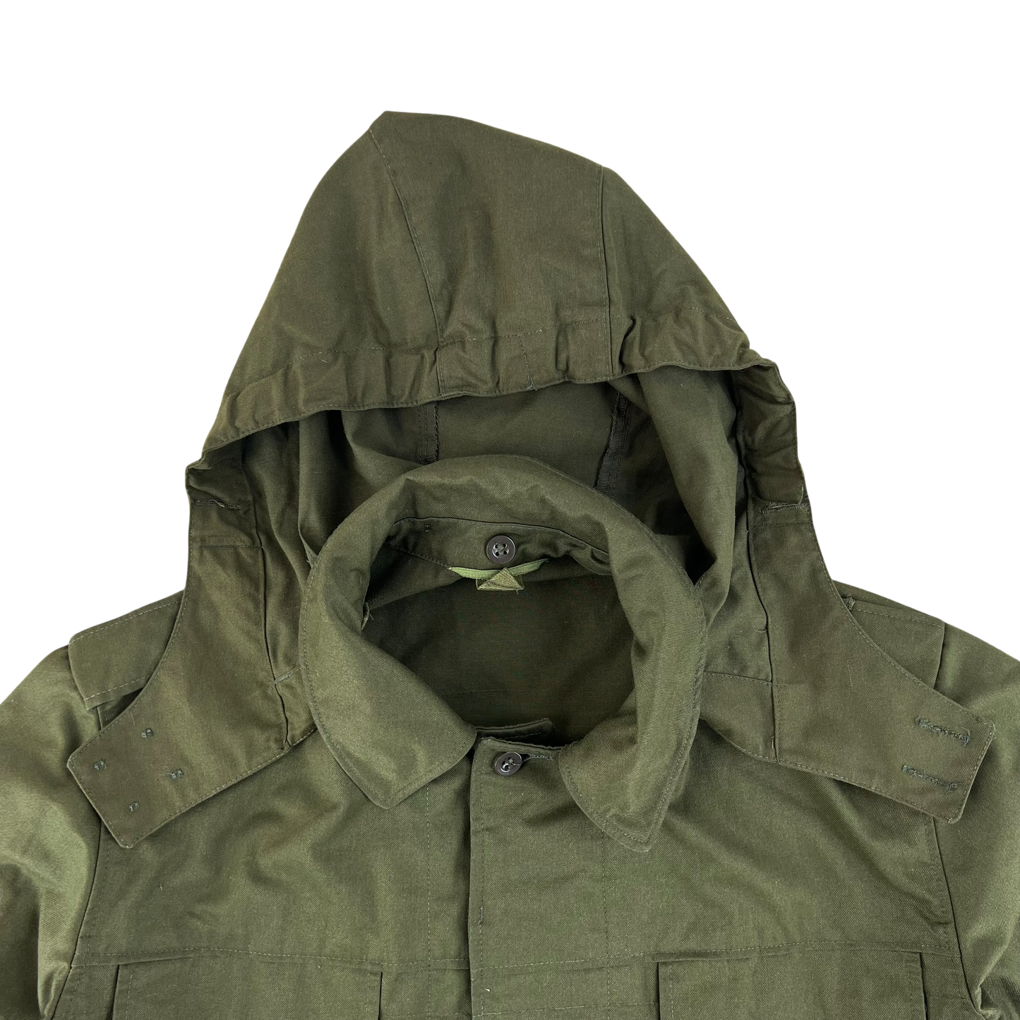 Czechoslovak Army M85 Field Parka Olive Green w/ Hood - Medium 172/100