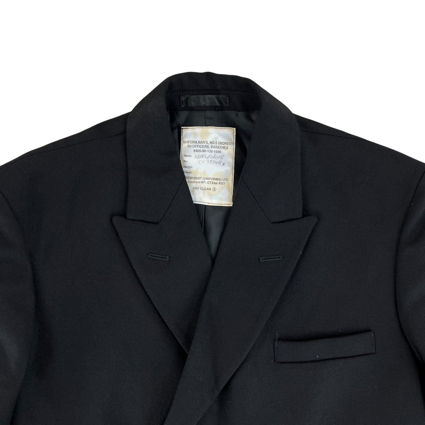 British Royal Navy Officer's No. 5 Undress Jacket - Large