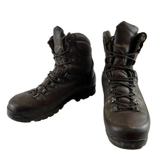 British Army Iturri Brown Cold Wet Weather Combat Boots - Size 8M