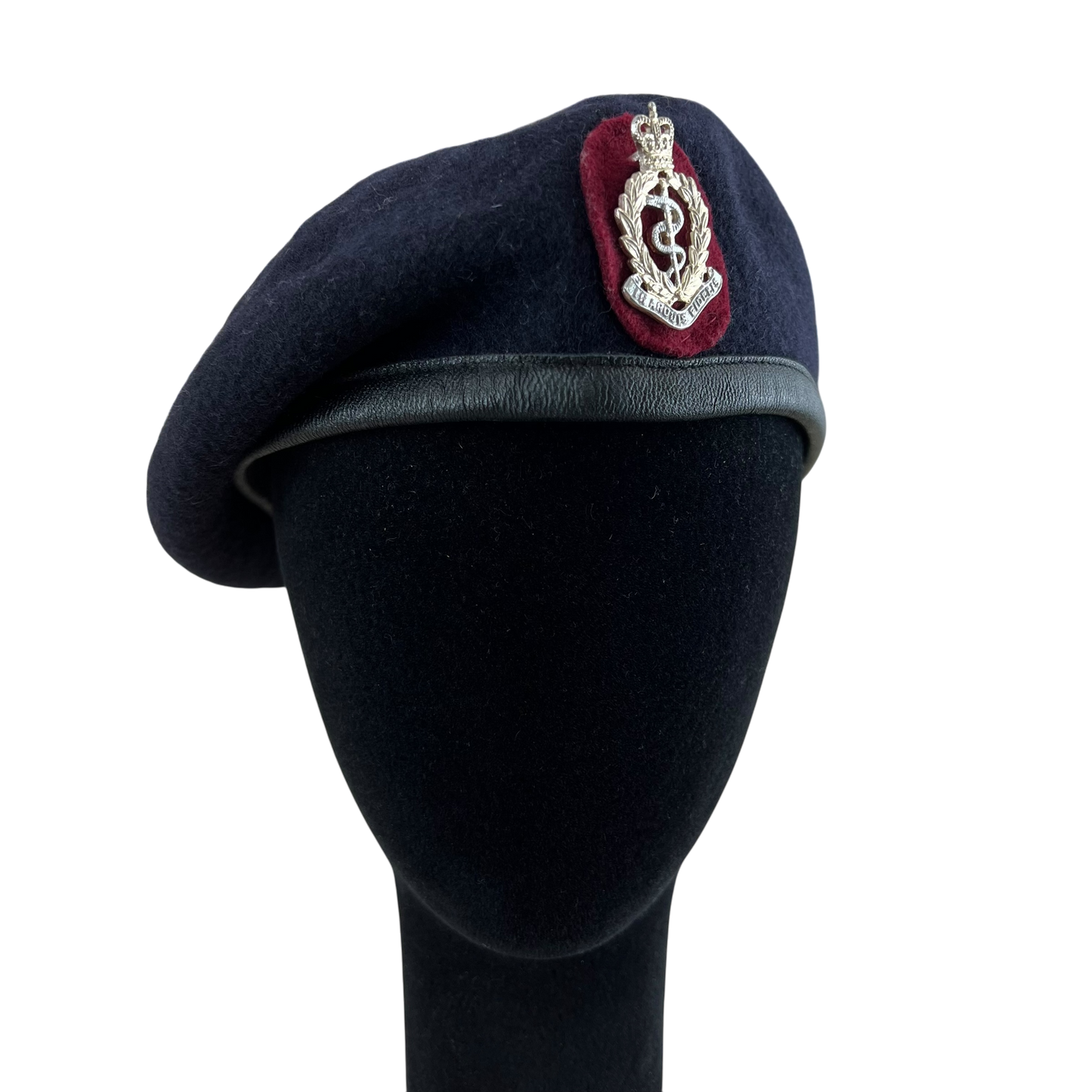 British Army Beret w/ Badge - Royal Army Medical Corps - Medium 58cm