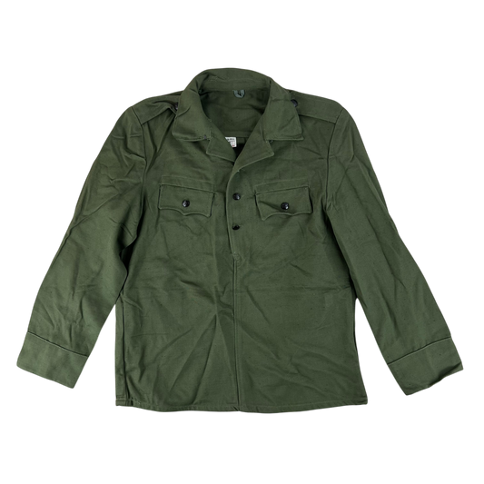 Bulgarian People's Army Olive Green Cossack Shirt - Medium