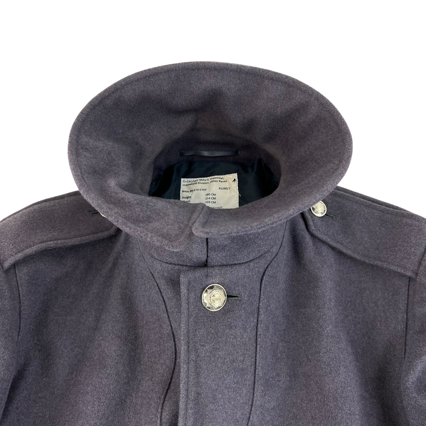 British Army Footguards Wool Greatcoat - Coldstream Guards - Large 180/114