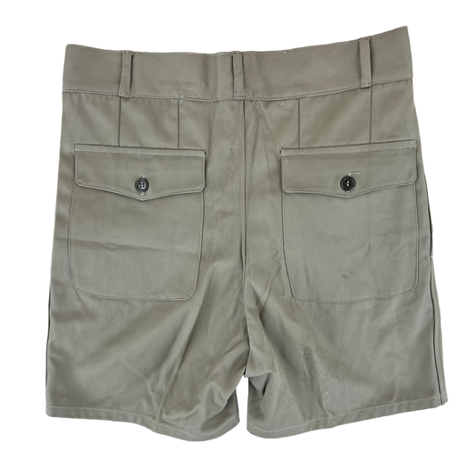 Italian Army Vintage Stone Chino Shorts - W29