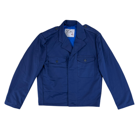 Swedish Navy Blue Work Utility Jacket - Medium