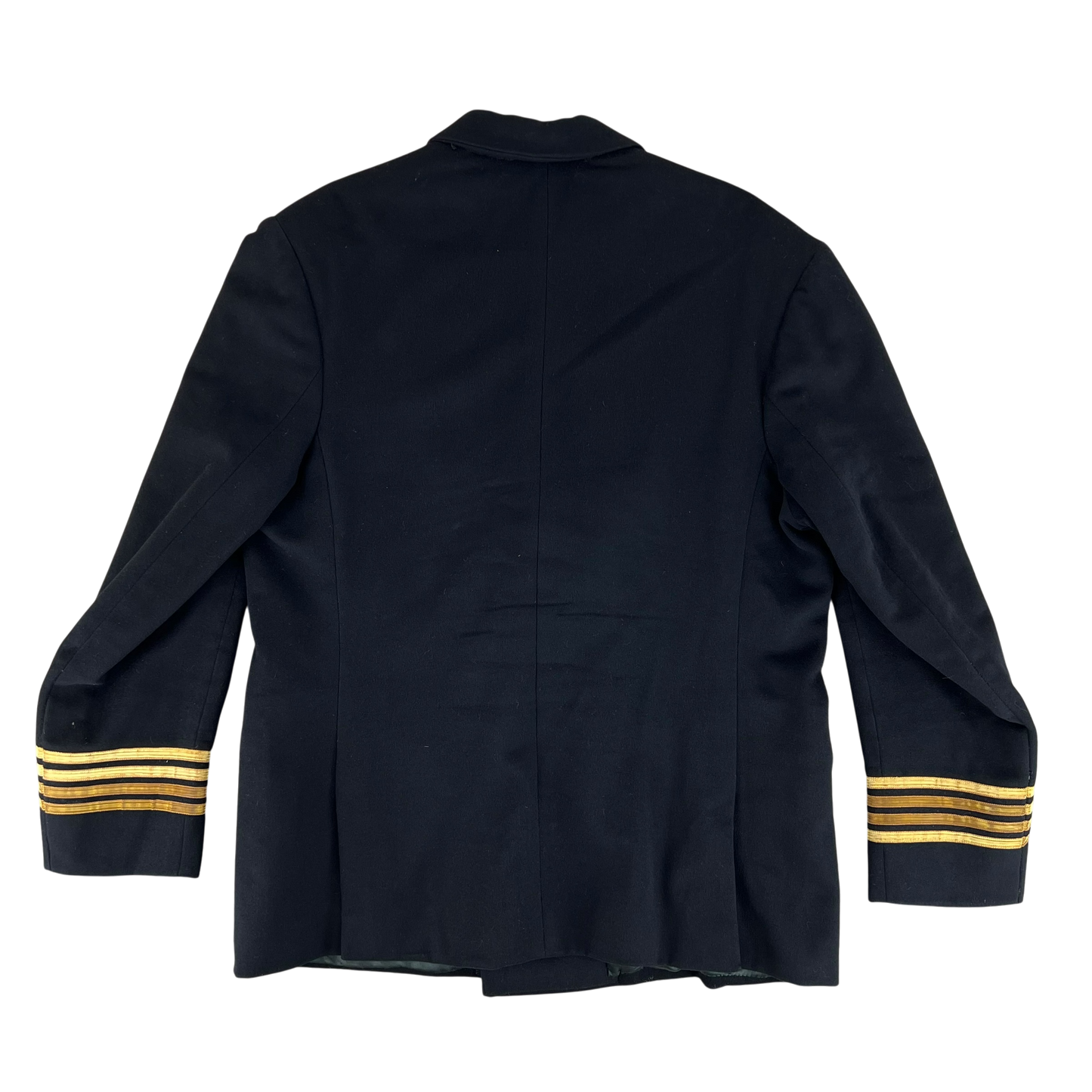 British Merchant Navy / RNR 40s Black Dress Blazer Jacket - Large