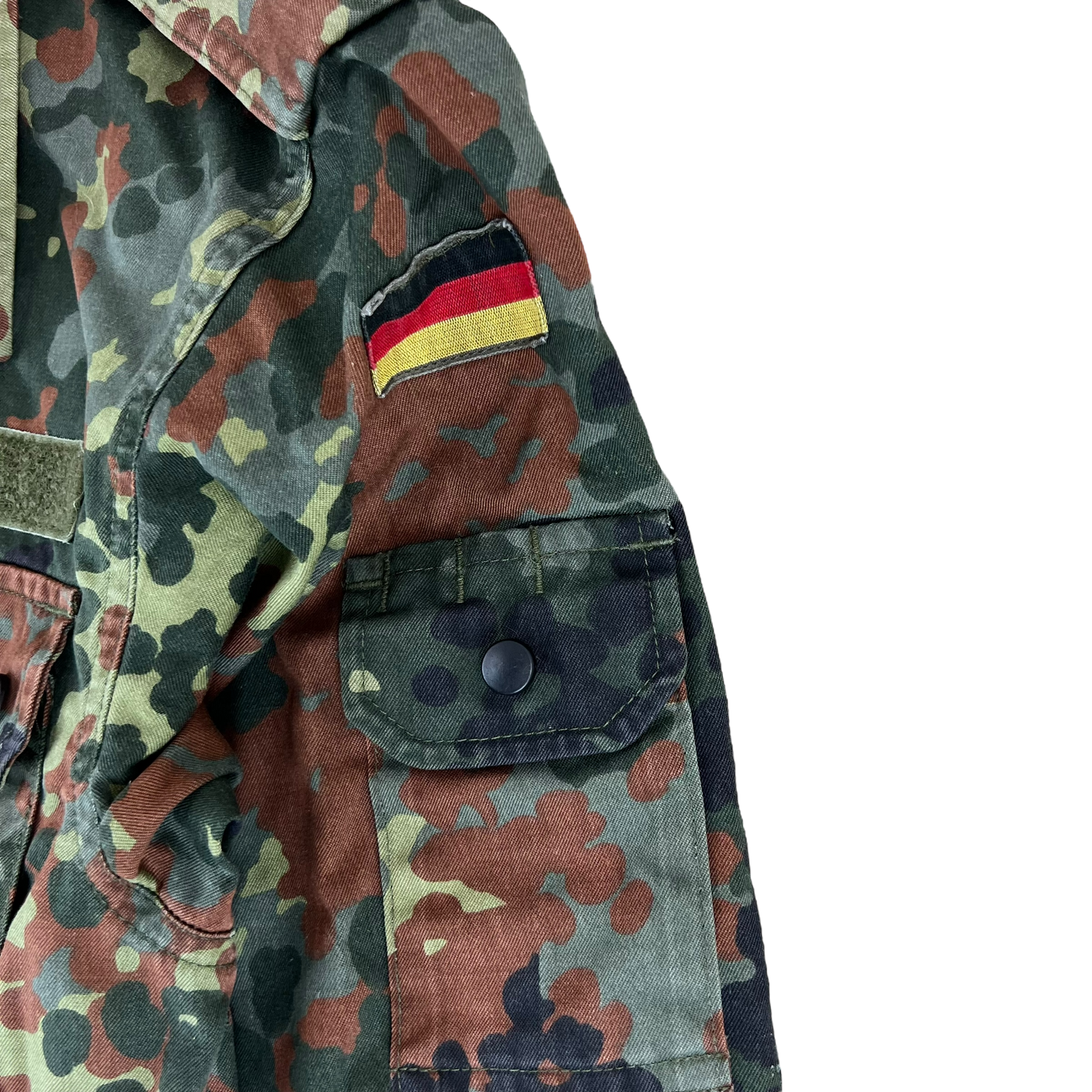 German Army Flecktarn Camouflage Long Sleeve Field Shirt - Large GrNr 3