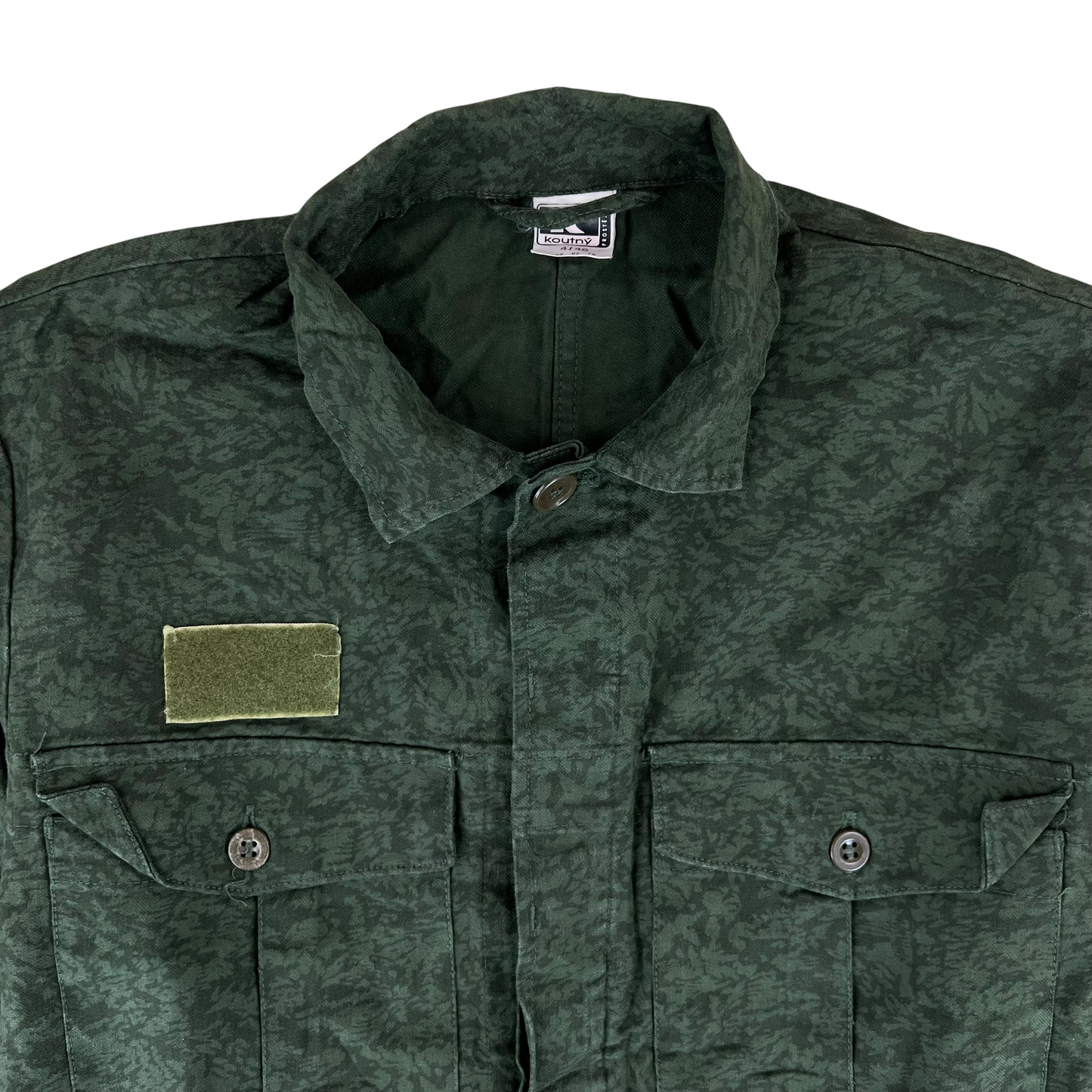 Czech Army Vz.92 Camouflage Work Uniform Jacket - Medium