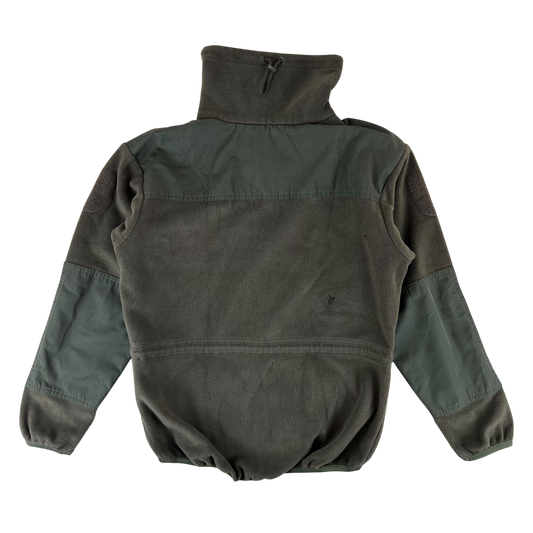 Austrian Army Olive Fleece Cardigan - Medium 96-100 III/IV