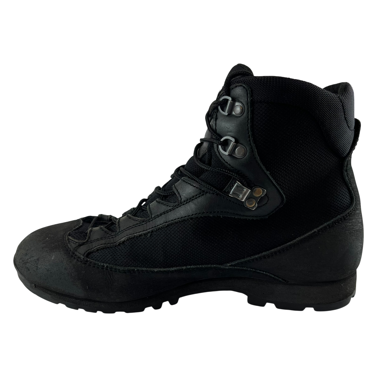 British Army AKU Black Combat Boots - Size 8M