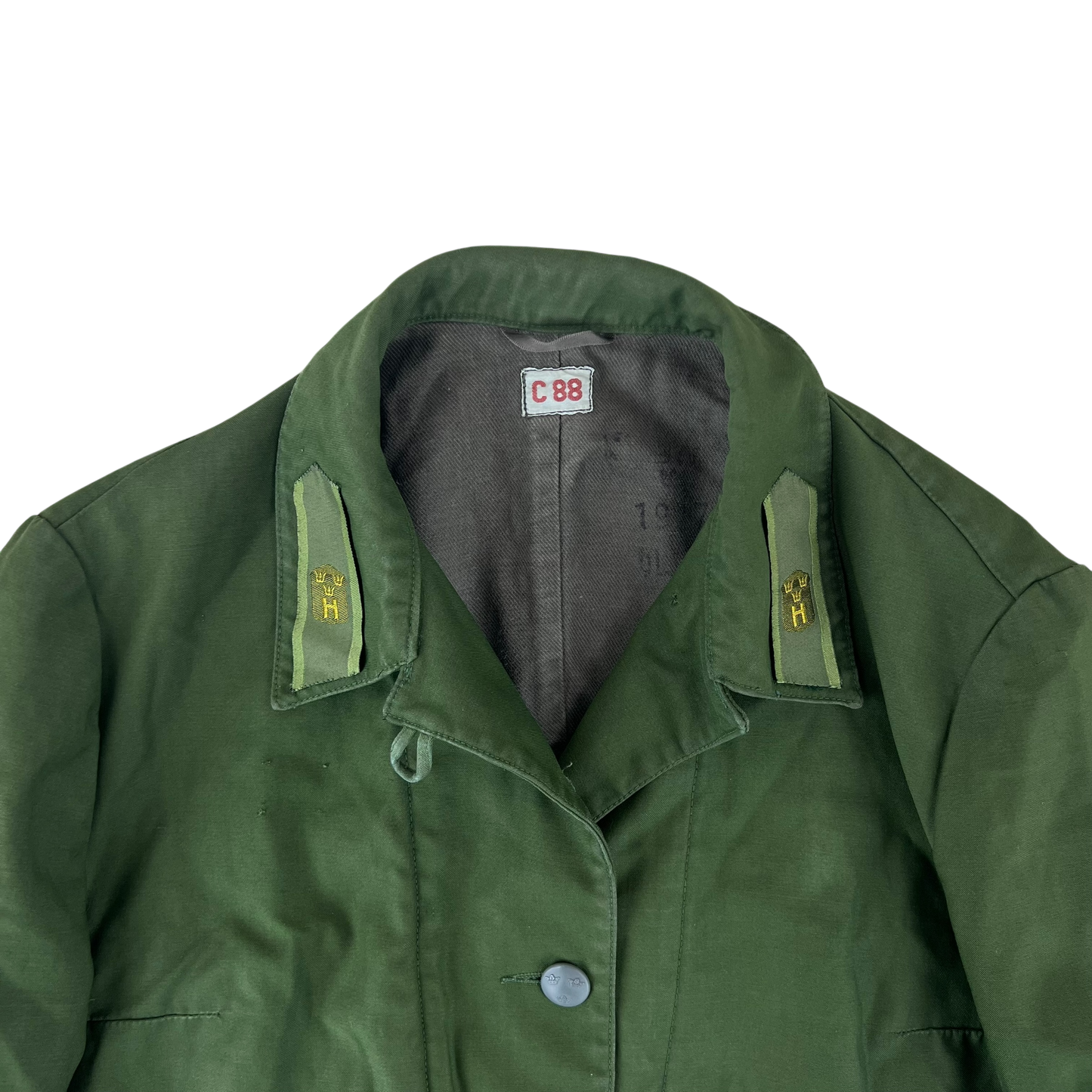 Swedish Army M59 Forest Green Women's Field Jacket - Medium C88