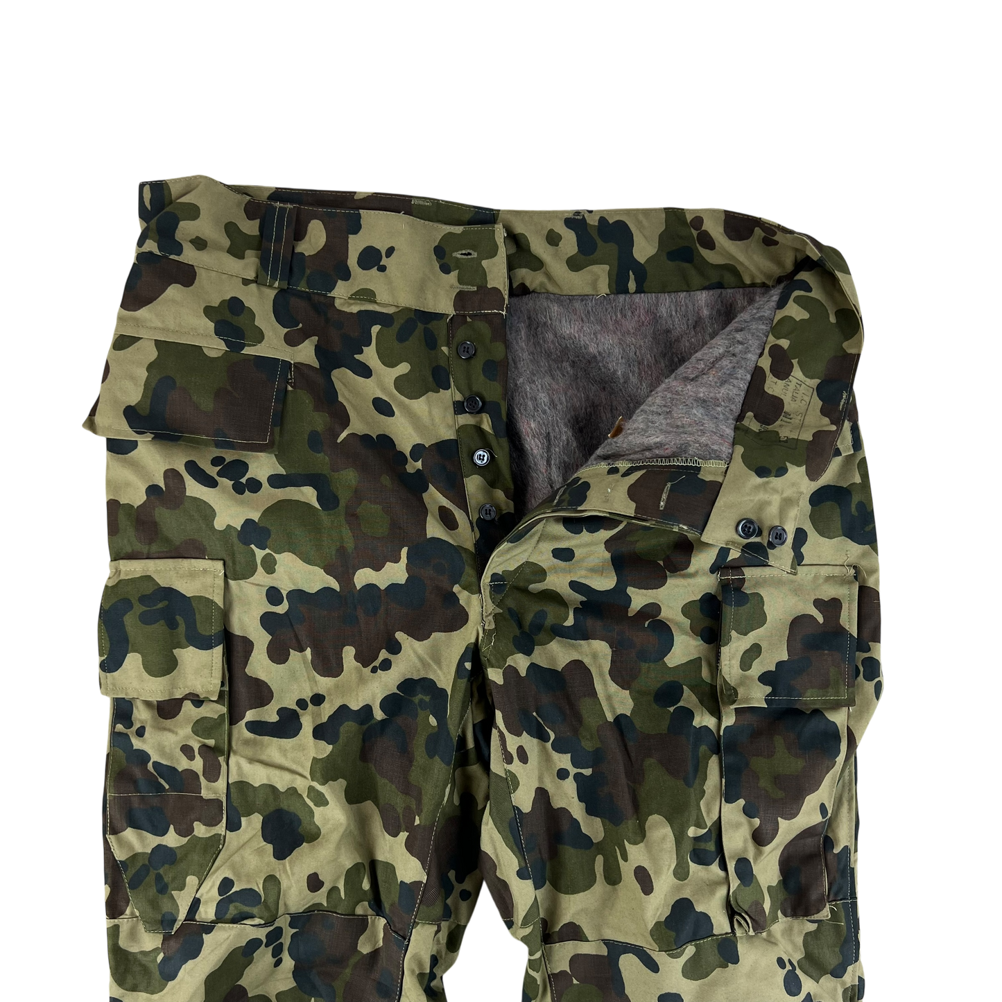 Romanian Army M1994 Fleck Camouflage Cold Weather Trousers - W40 L27.5