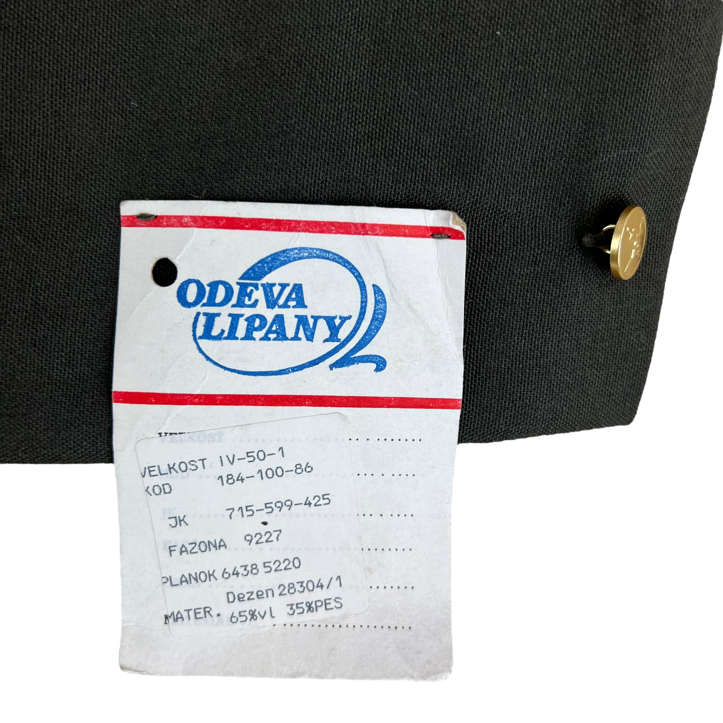 Slovak Army M97 Olive Green Dress Jacket - Medium