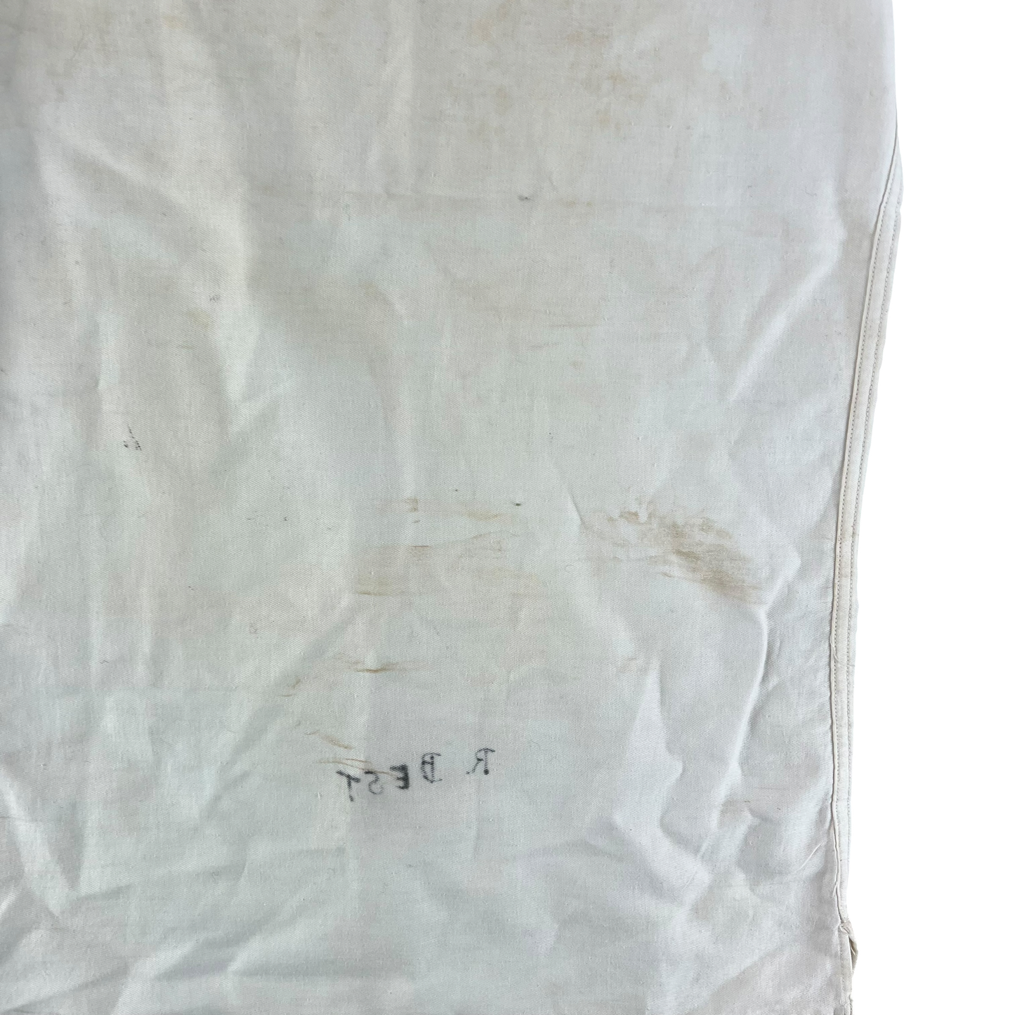 British Royal Navy 40s Class II White Jumper Sailor's Top - Small