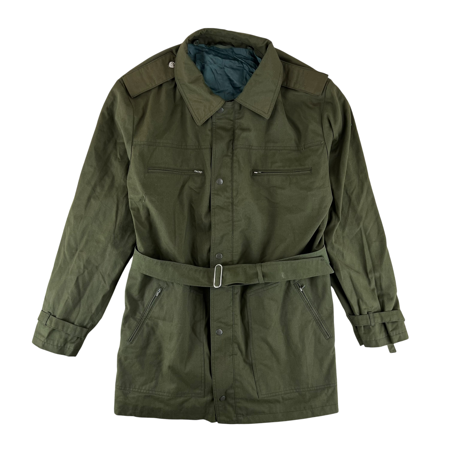 Czechoslovak Army M85 Guard's Coat Olive Green - Large