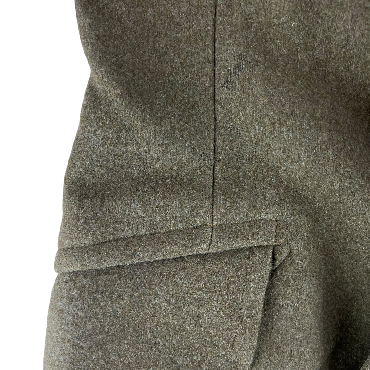 British Army 40s Dismounted 1940 Pattern Greatcoat - KRRC - Medium
