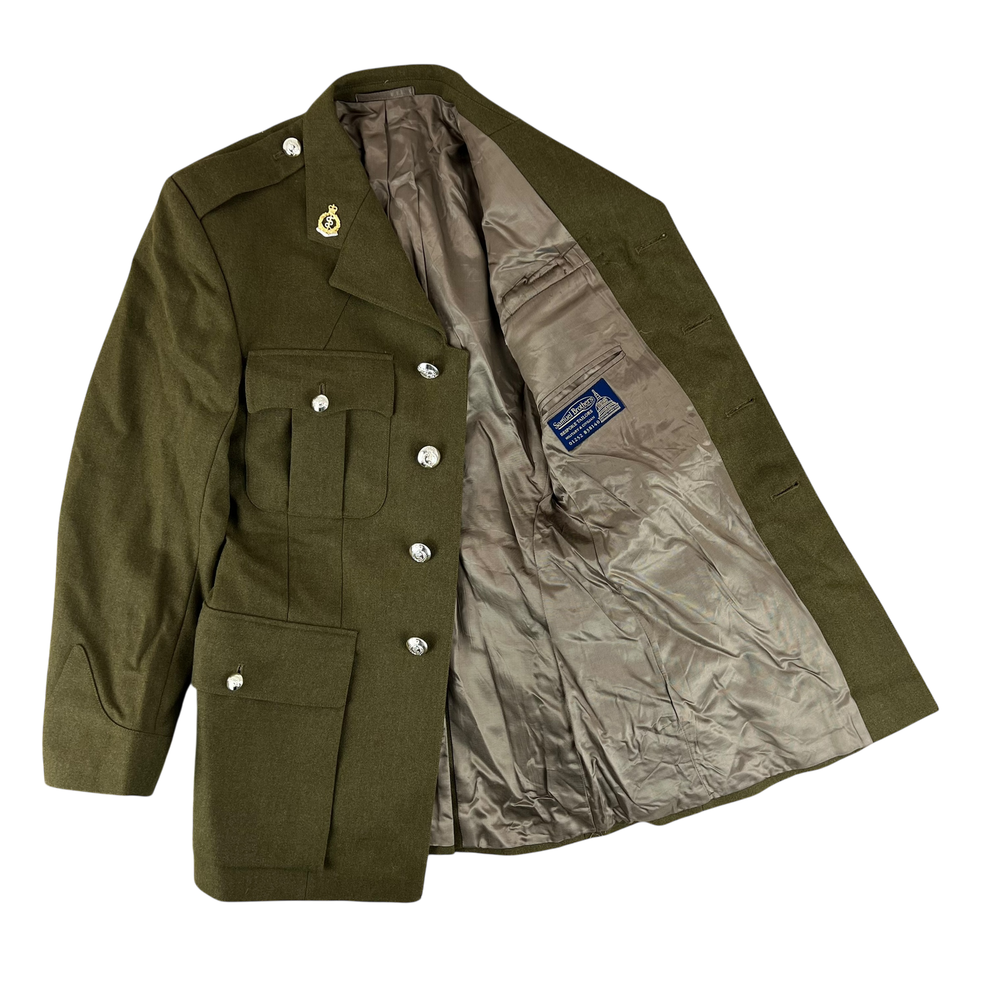 British Army No. 2 Khaki Green Dress Jacket - Medical Corps - Medium