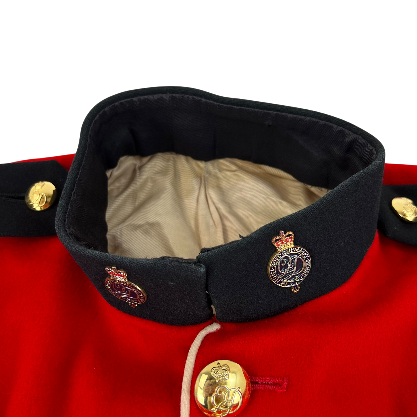 British Army Red Tunic Jacket - Queen's Division Minden Band - Large