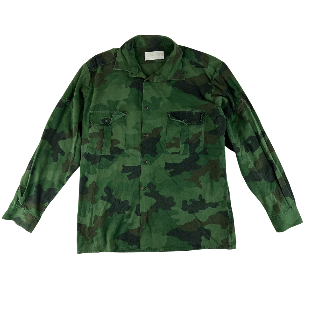 Serbian Army M93 Oak Leaf Camouflage Shirt - Large