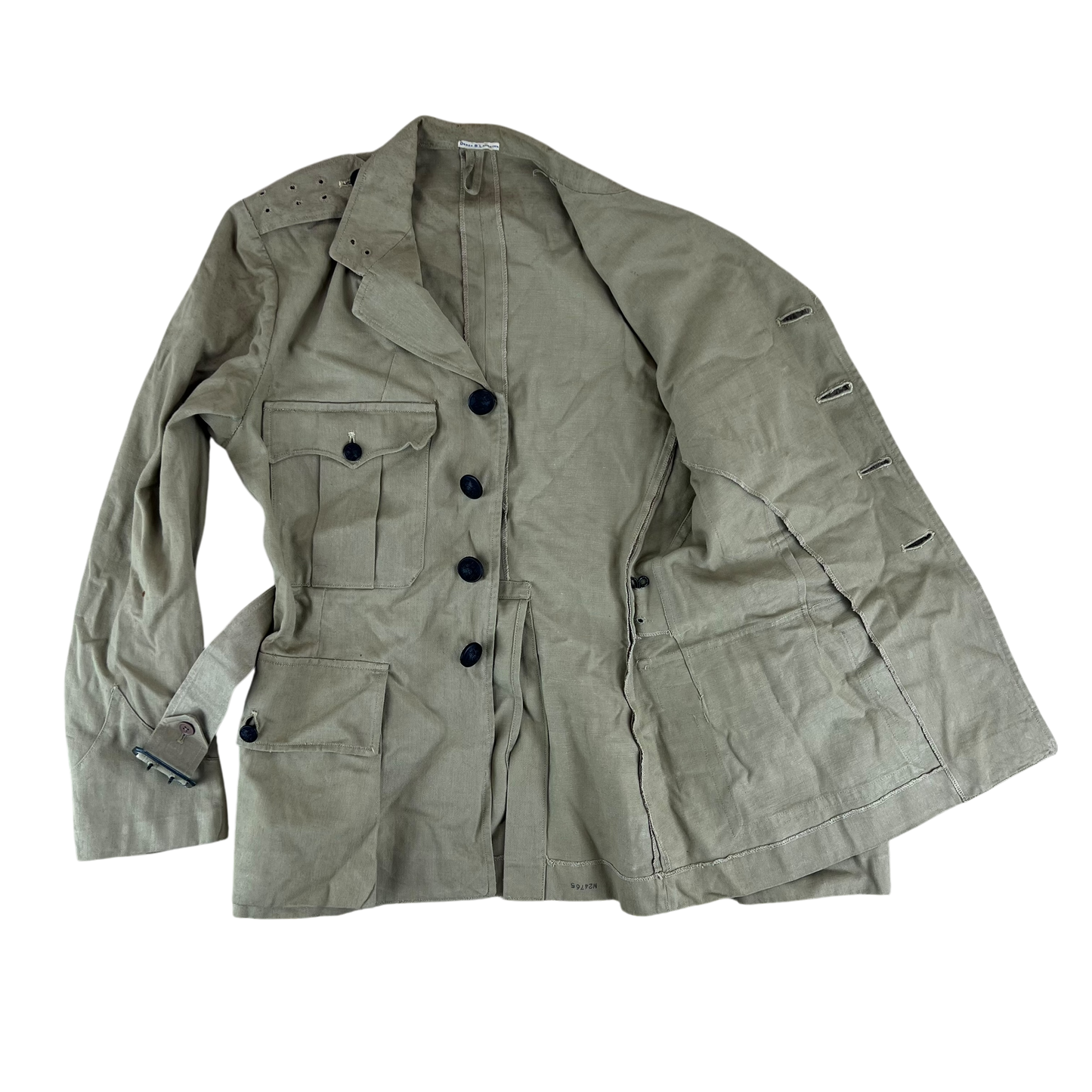 British Army Officer's Tropical Jacket -Royal Army Chaplains' Department - Small