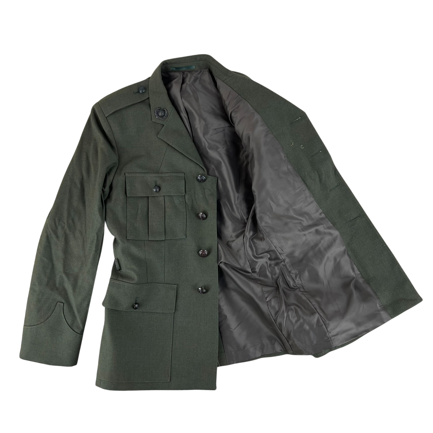 British Royal Marines Lovat No. 1B / 1C Dress Jacket w/ Belt - Medium