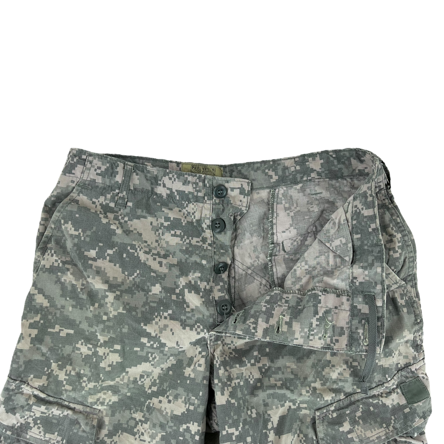 US Army UCP Pixel Camo Flame Resistant BDU Ripstop Combat Trousers - W33 L30