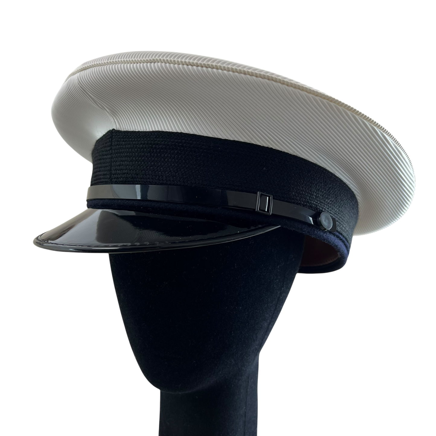 British Royal Navy Officer's Peaked Dress Cap - Large 59cm